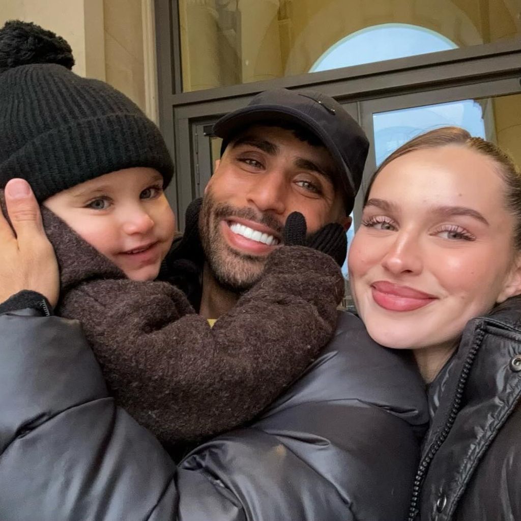 Imani, Nader und Louisa Jindaoui, November 2023