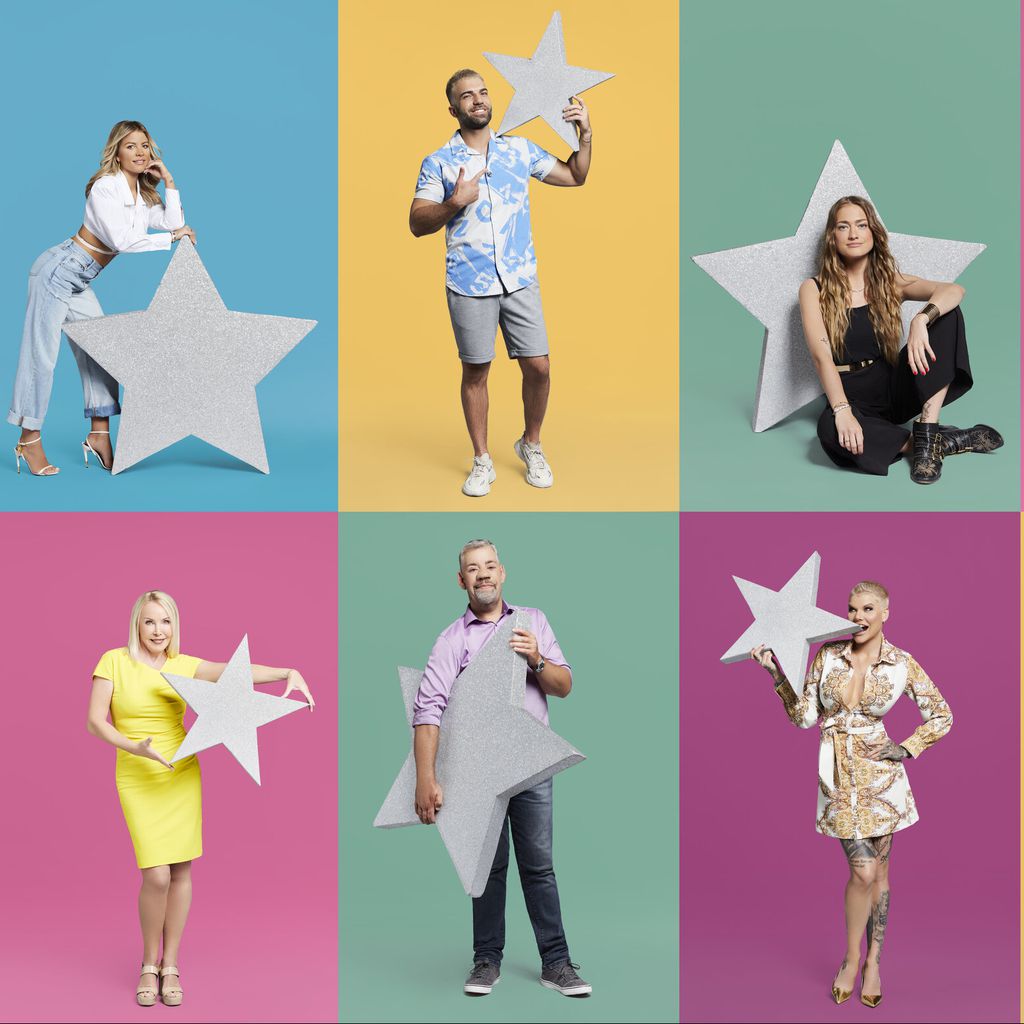 Ina Aogo, Rafi Rachek, Mimi Gwozdz, Daniel Kreibich, Heike Maurer, Uwe Abel, Melanie Müller und Eric