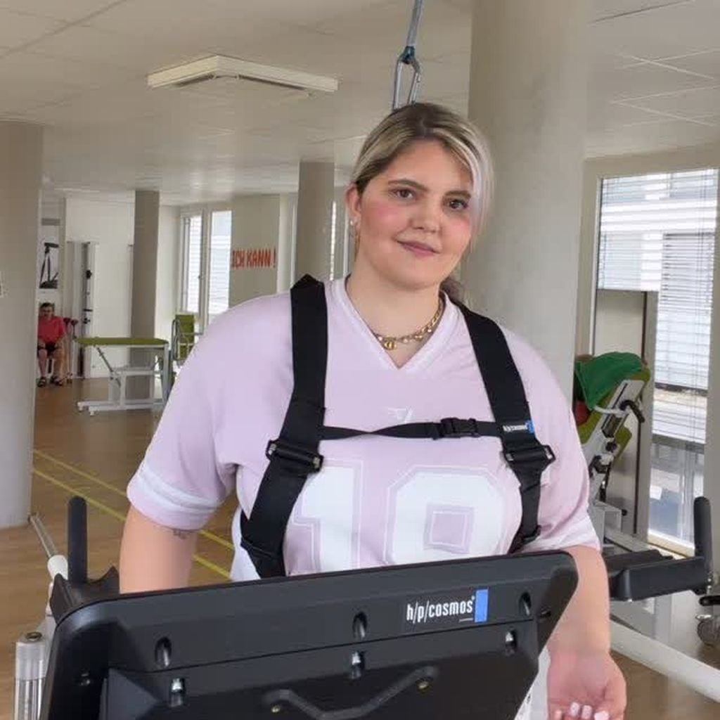 Ina Borck beim Training, 2026
