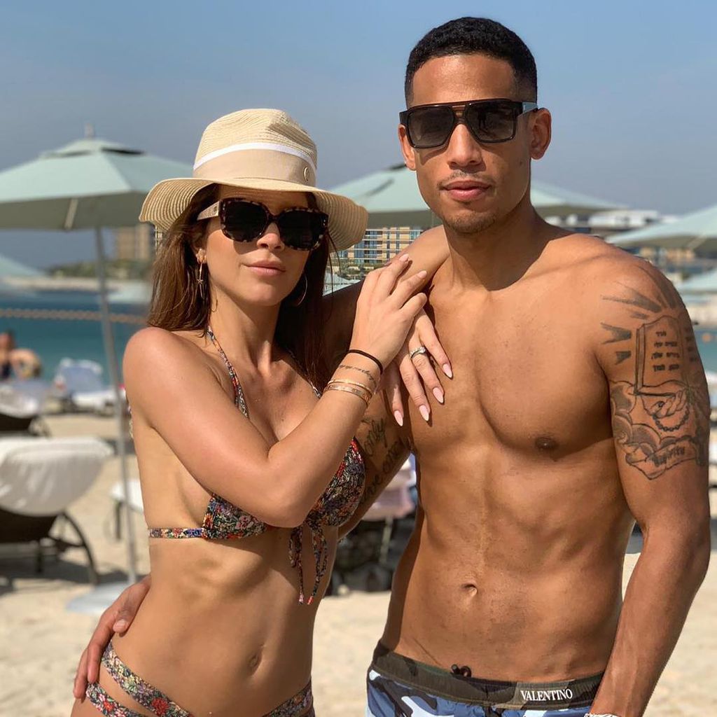 Ina und Dennia Aogo in Dubai, Dezember 2018