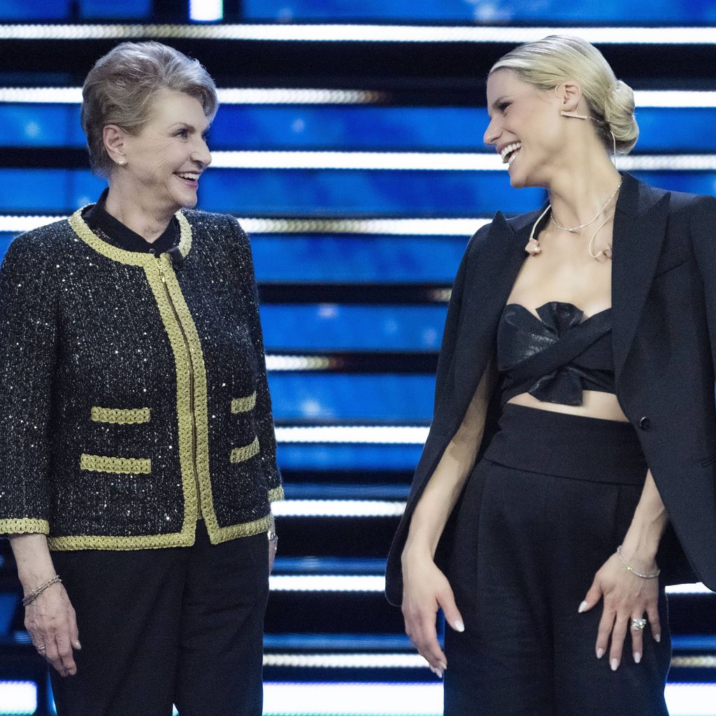 Ineke und Michelle Hunziker bei "Michelle Impossible"