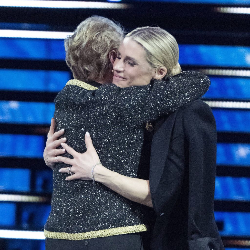 Michelle Hunziker (r.) mit ihrer Mutter Ineke