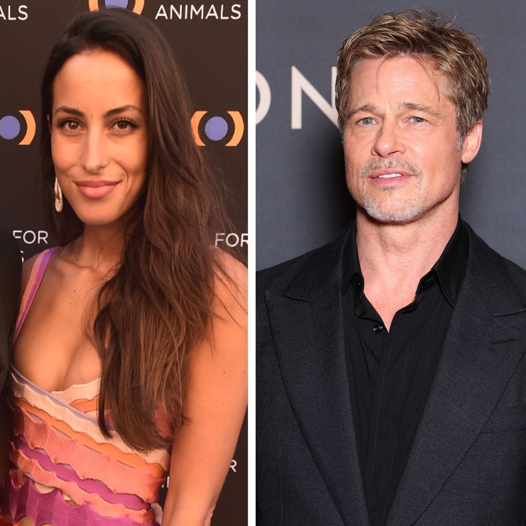 Ines de Ramon und Brad Pitt