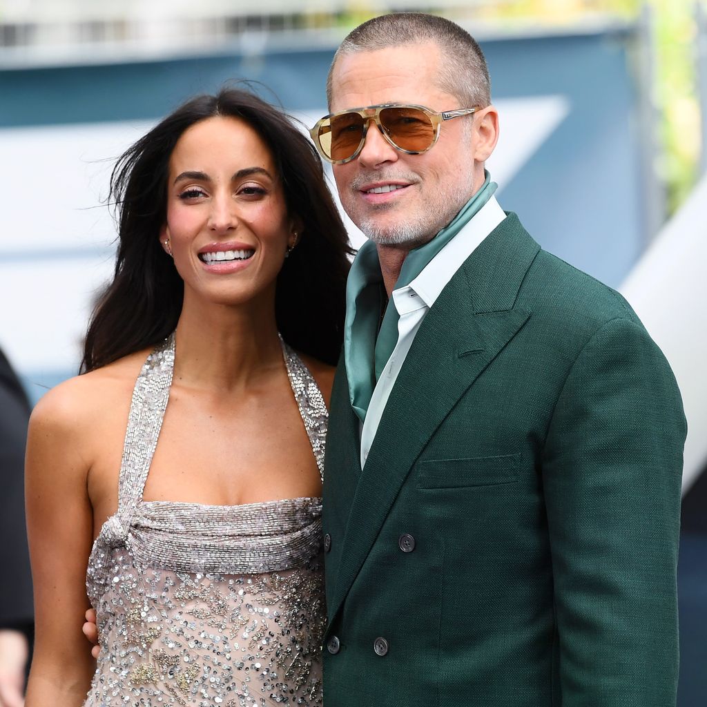 Ines de Ramon und Brad Pitt im Juni 2025