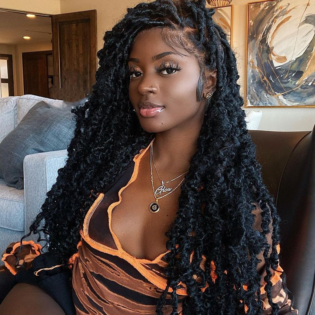 Bild der Influencerin Glowprincess, über das sich Lil Nas X lustig machte