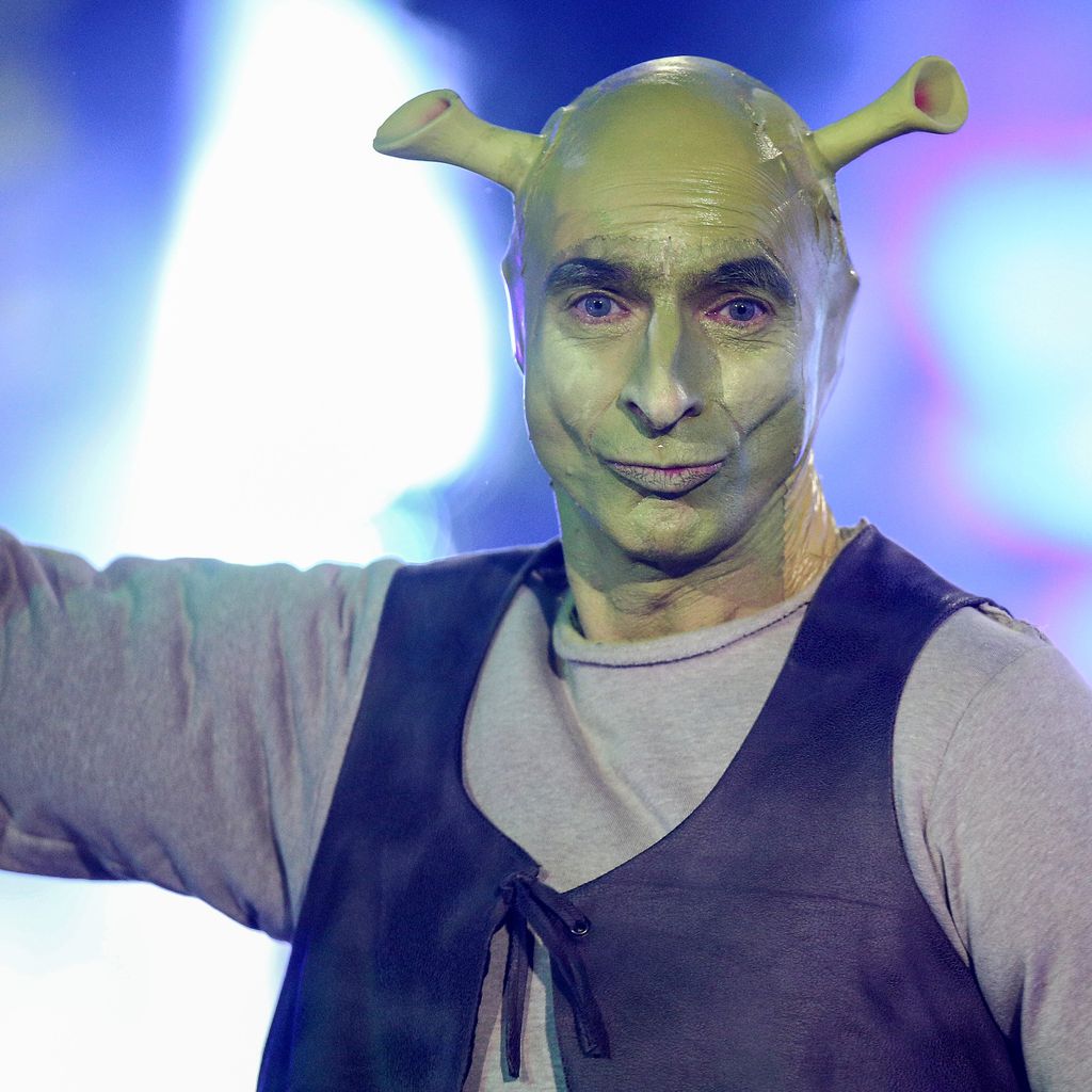 Ingolf Lück als Märchenfigur Shrek beim "Let's Dance"-Finale