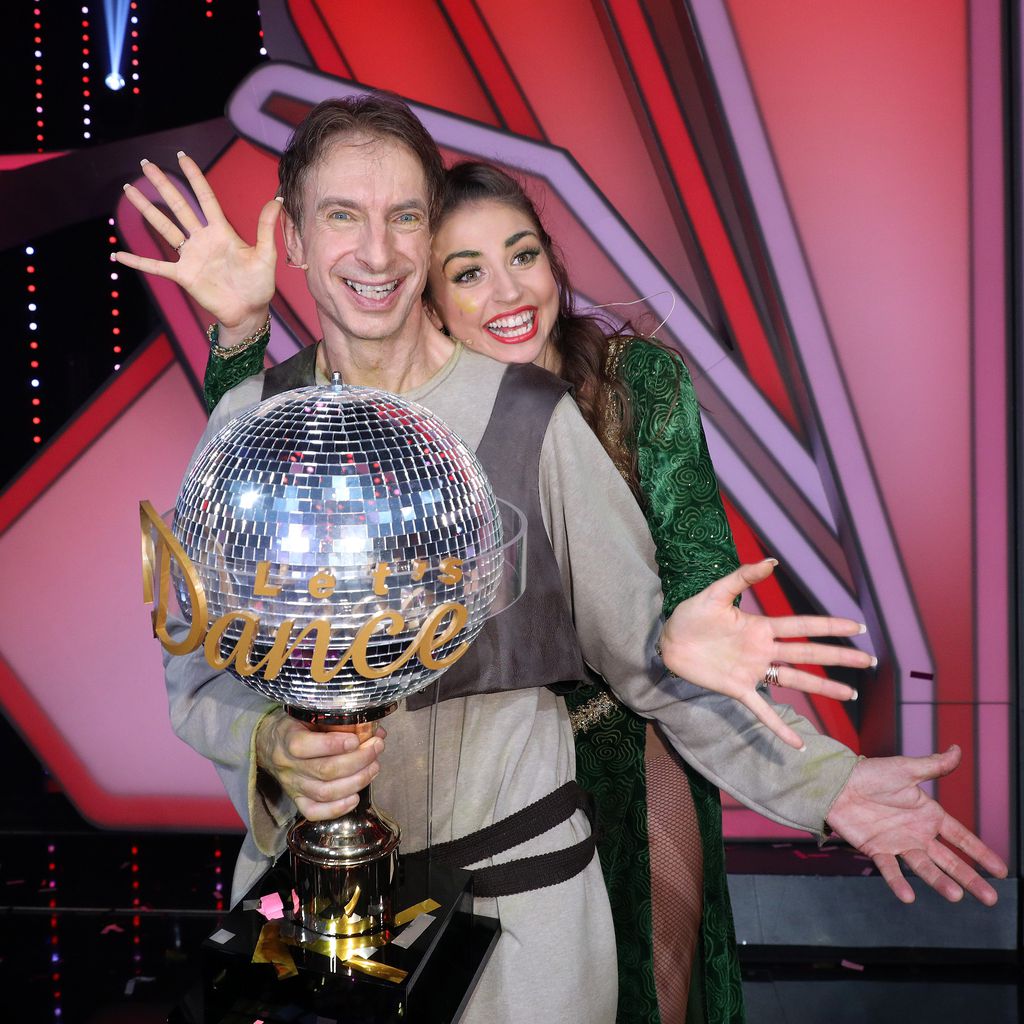 Ingolf Lück und Ekaterina Leonova nach ihrem "Let's Dance"-Sieg