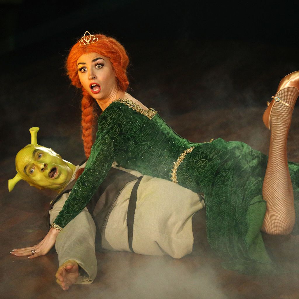 Ingolf Lück und Ekaterina Leonova mit ihrem Freestyle zu Shrek im "Let's Dance"-Finale