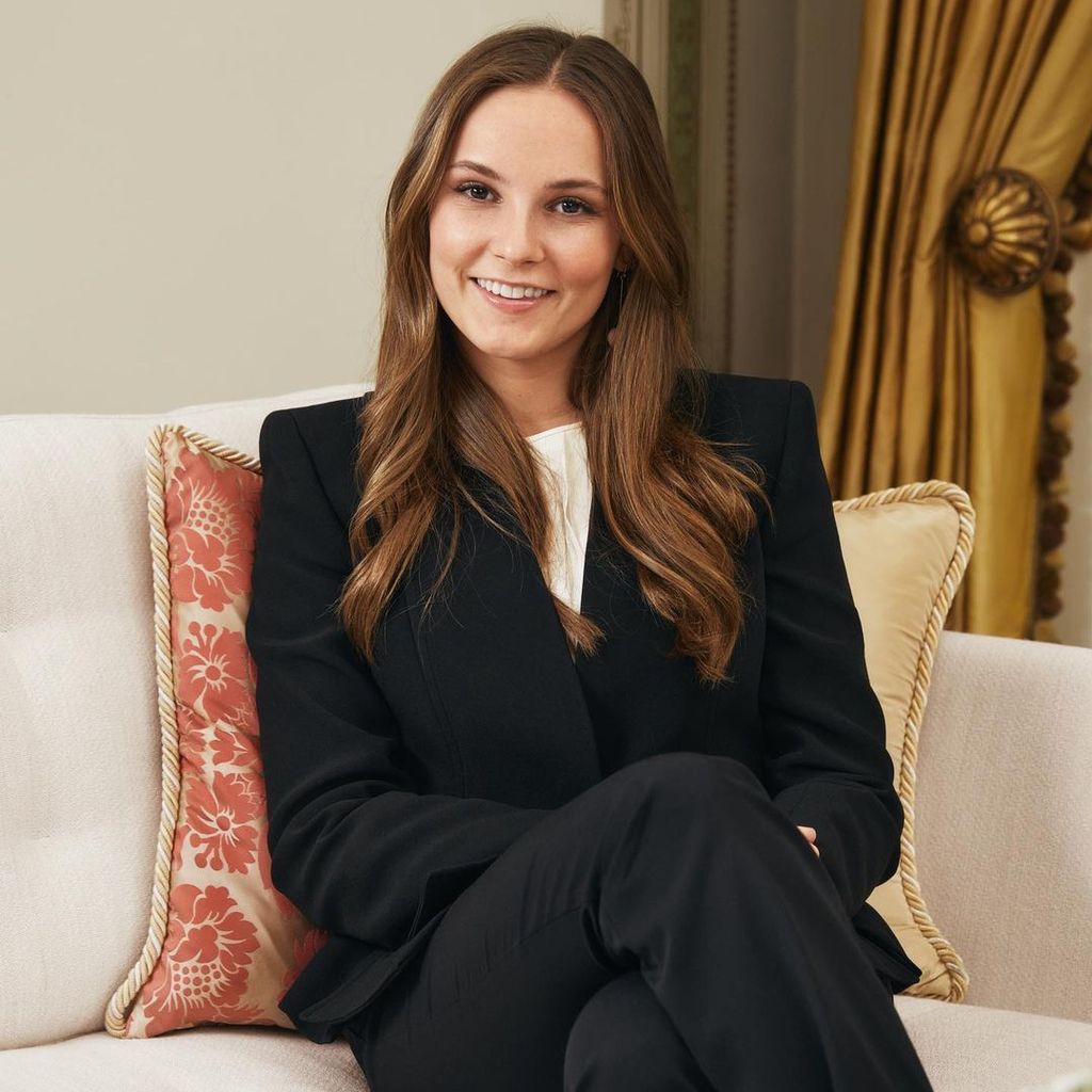 Prinzessin Ingrid Alexandra in ihrem Büro