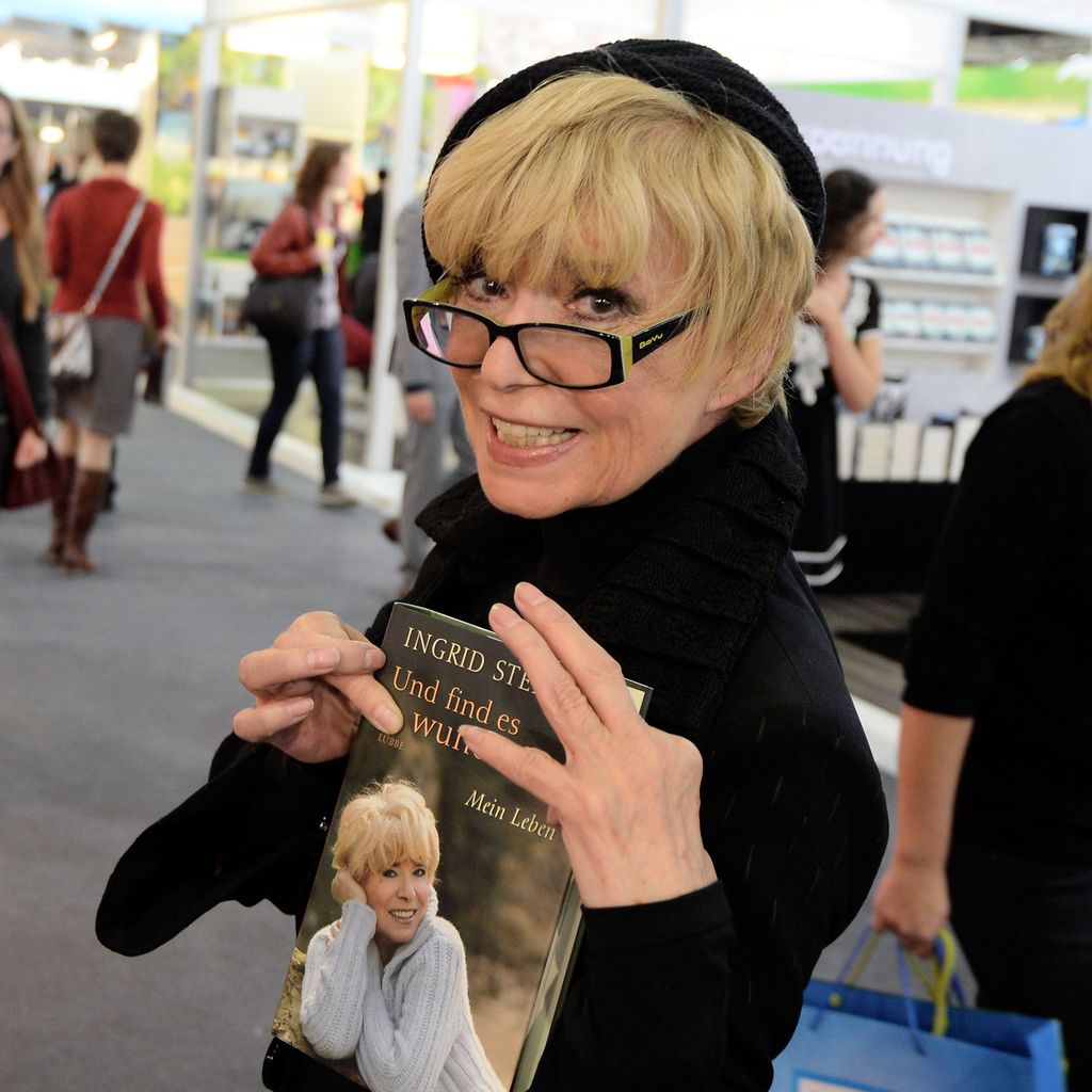 Ingrid Steeger auf der Frankfurter Buchmesse 2013
