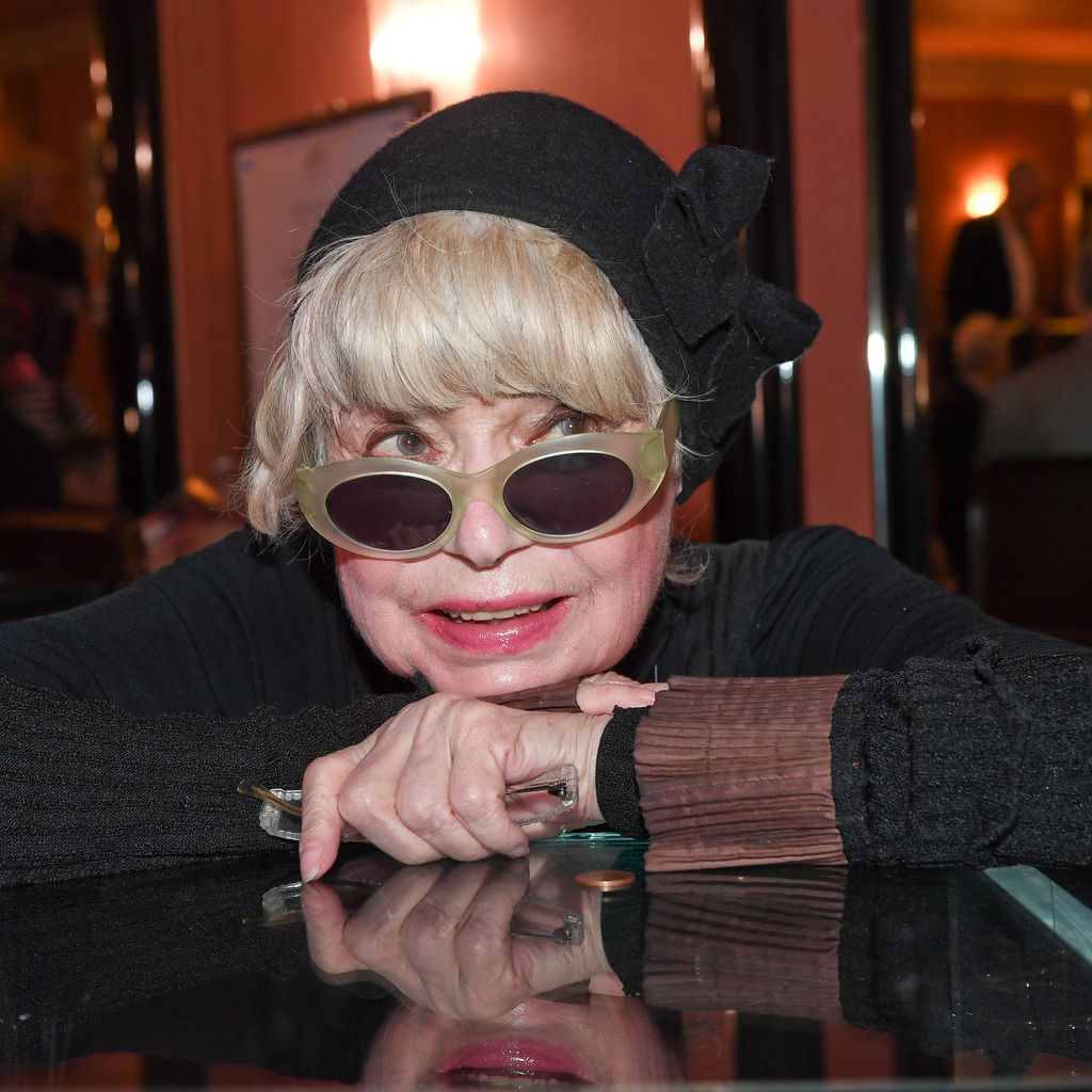 Ingrid Steeger bei einer Theaterpremiere in München