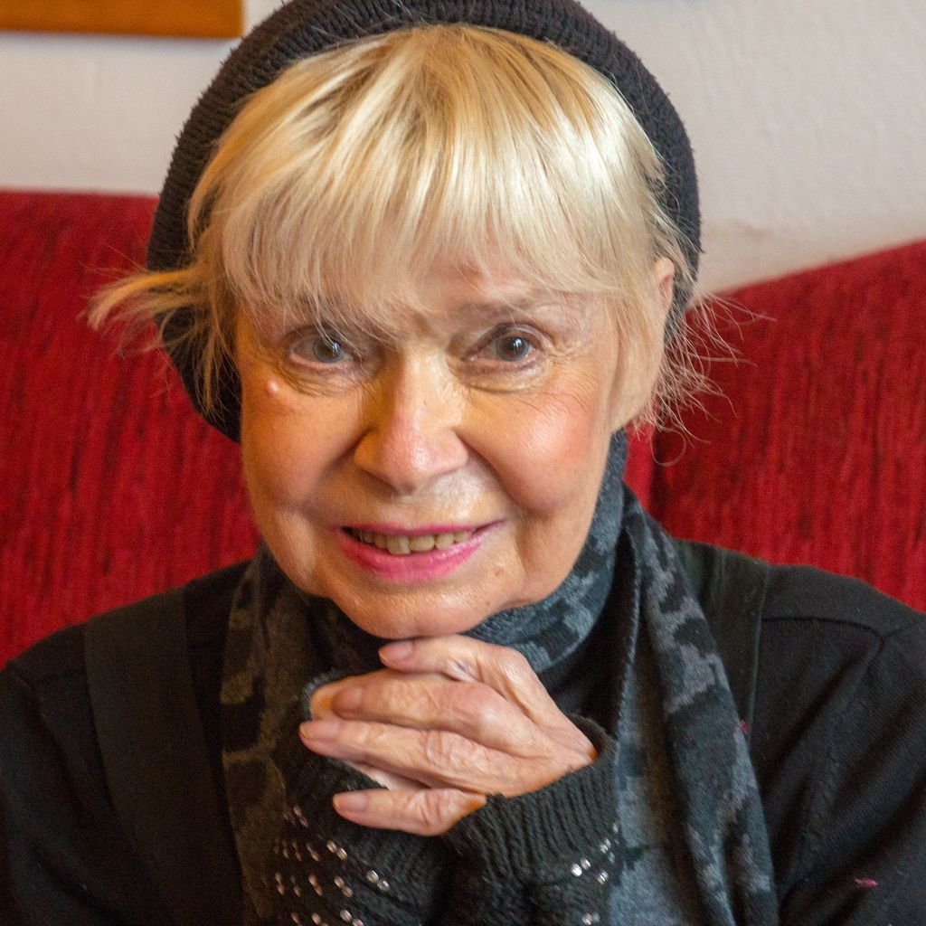 Ingrid Steeger bei der Feier ihres 75. Geburtstages in Frankfurt