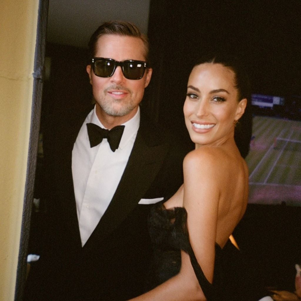Instagram-Bild von Brad Pitt und Ines de Ramon