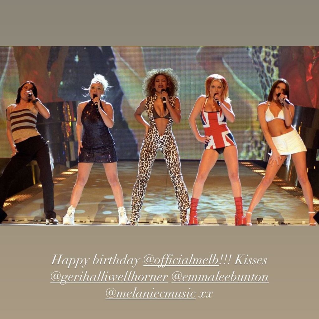 Spice Girls bei einem Auftritt