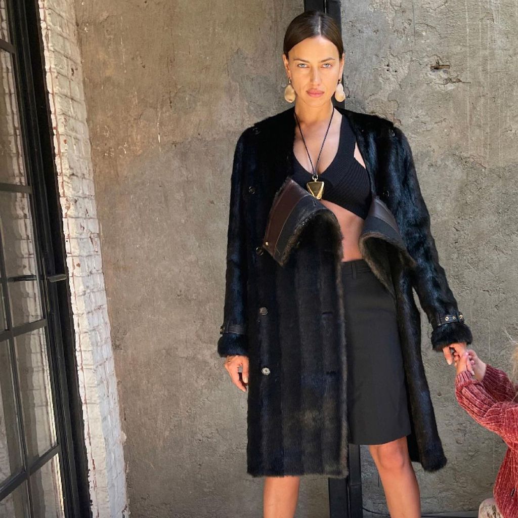 Irina Shayk mit ihrer Tochter Lea, April 2021