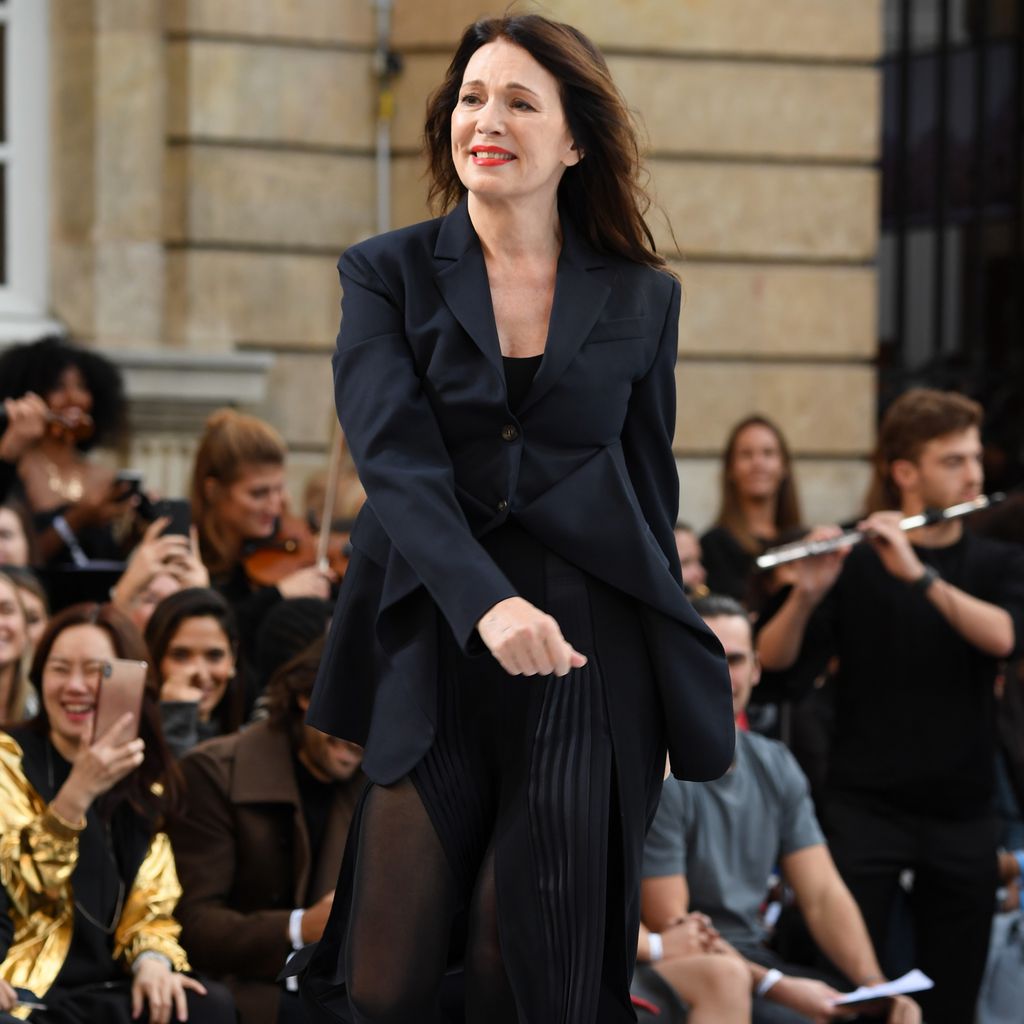 Iris Berben bei der "Le Defile L'Oreal Paris" Show, September 2019