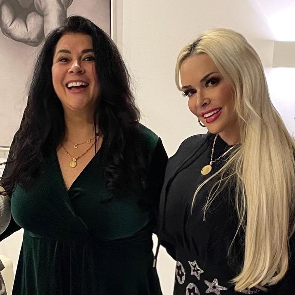 Iris Klein und Daniela Katzenberger, Weihnachten 2022