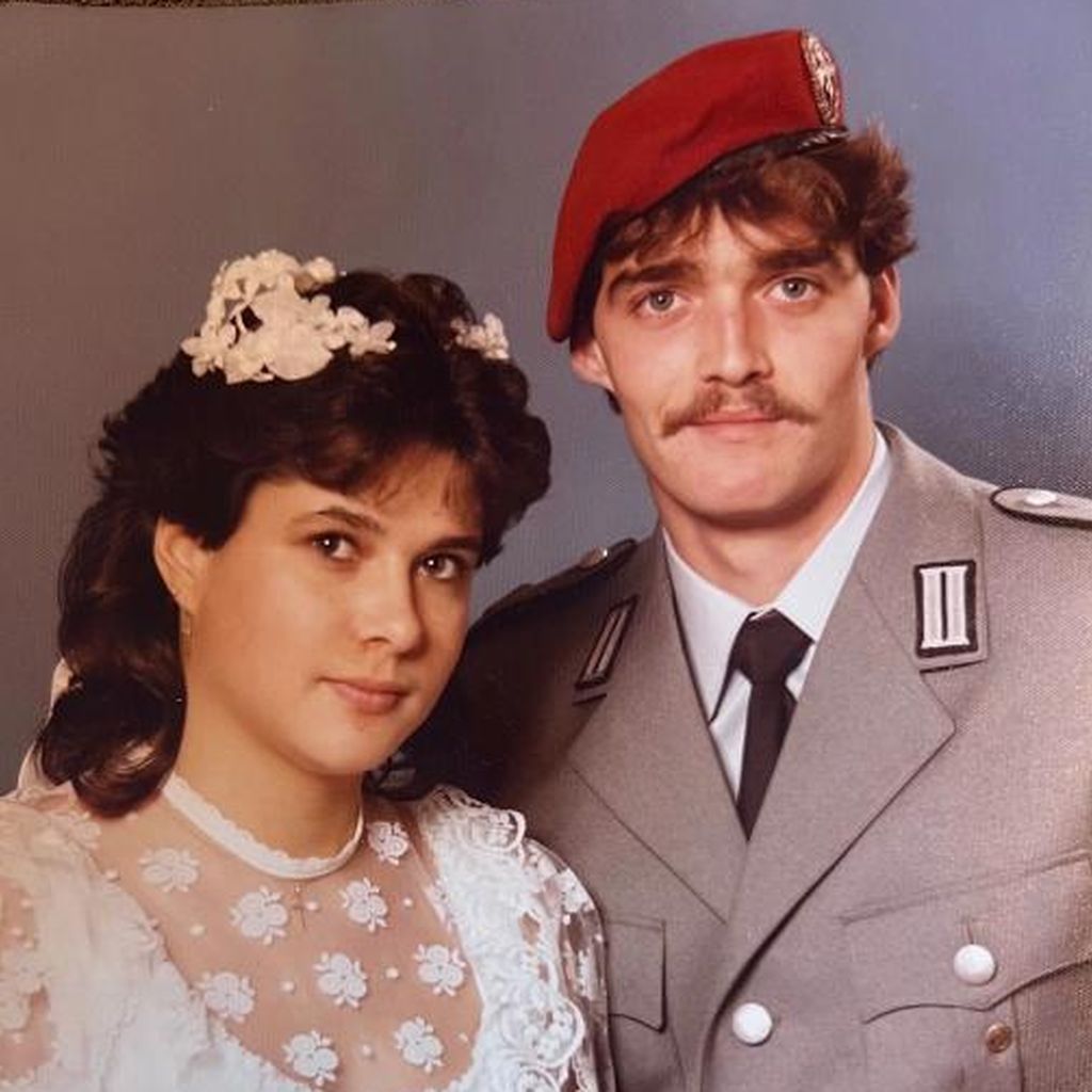Iris Klein und Jürgen Katzenberger bei ihrer Hochzeit