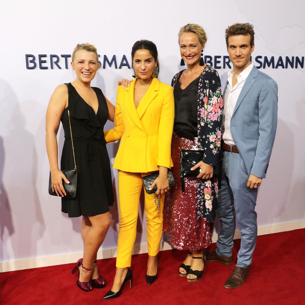 Iris Mareike Steen, Chryssanthi Kavazi, Eva Mona Rodekirchen und Thaddäus Meilinger, GZSZ-Stars