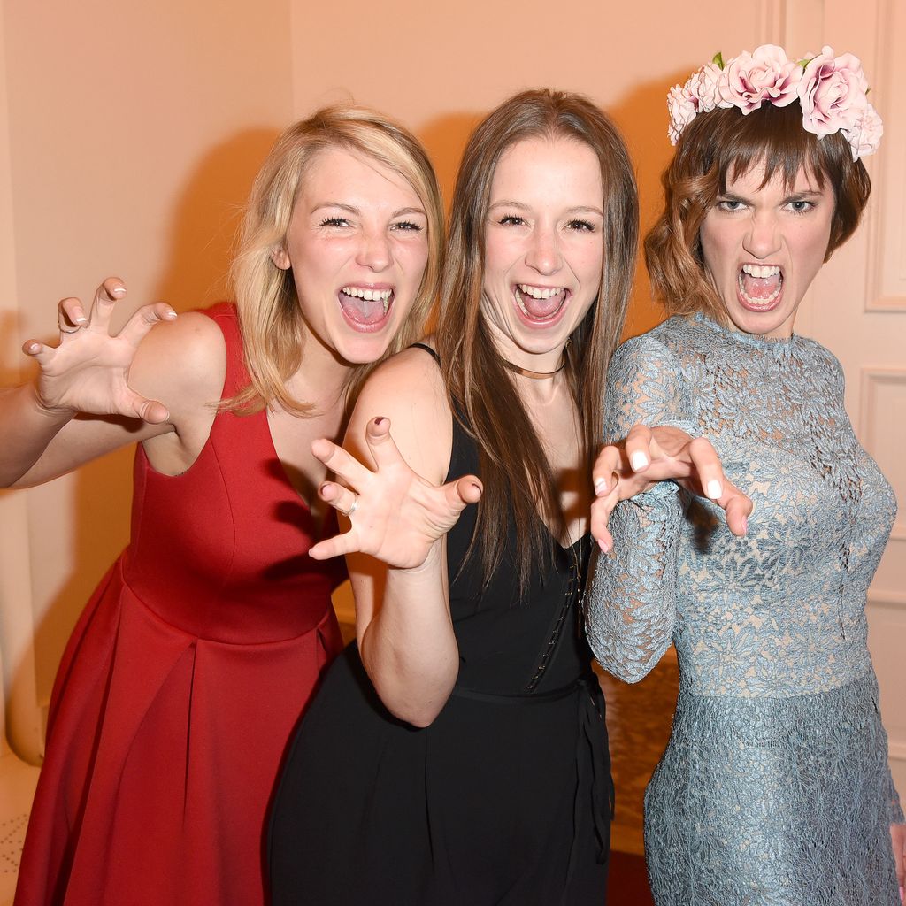Isabell Horn, Iris Mareike Steen und Senta Sofia Delliponti