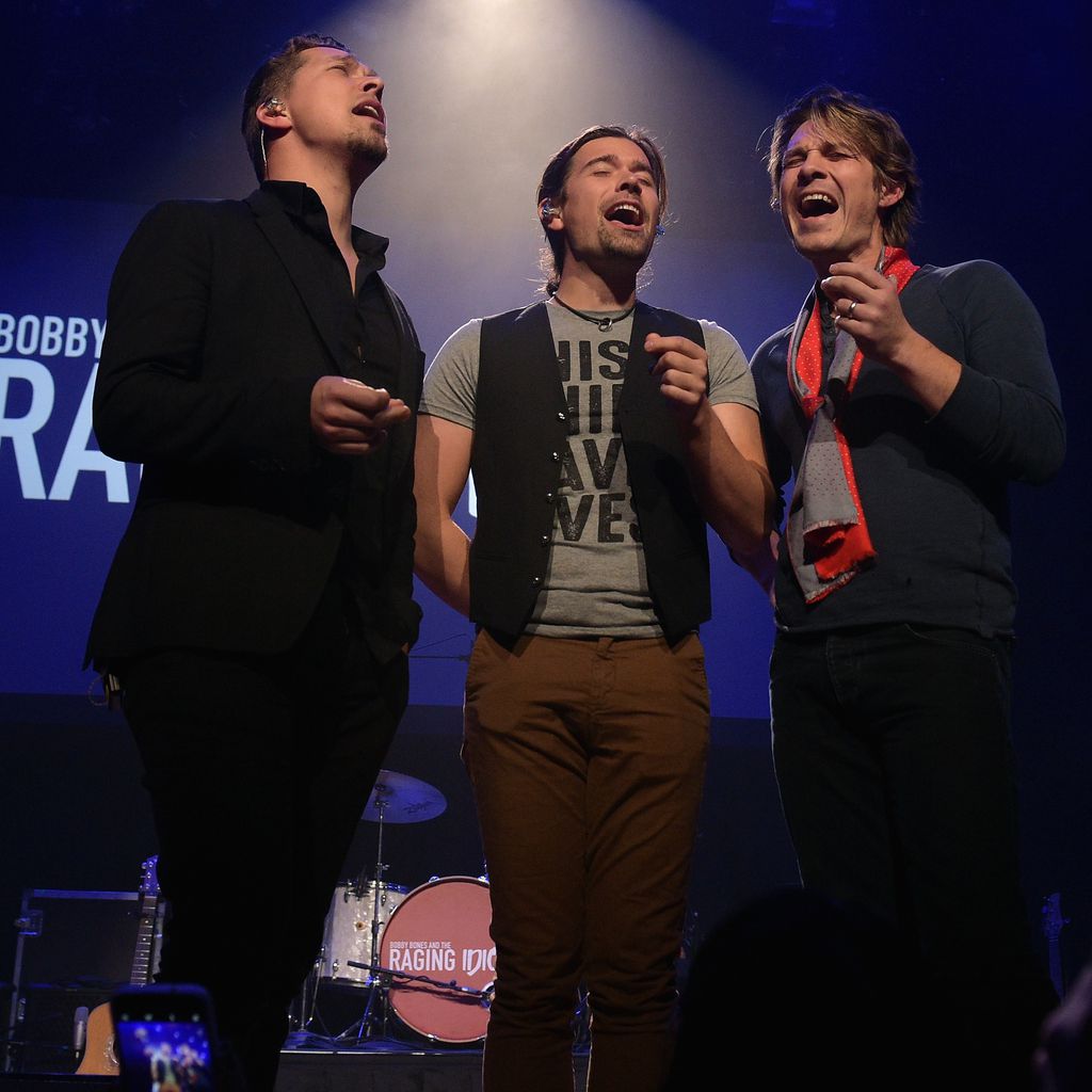 Isaac, Zac und Taylor Hanson in Nashville im Januar 2018