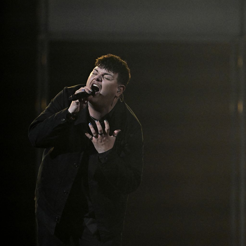 Isaak Guderian beim ESC 2024