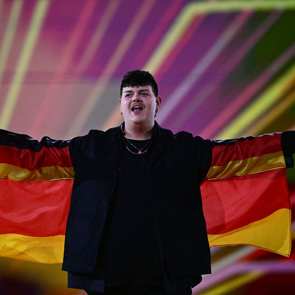 Isaak Guderian beim ESC 2024