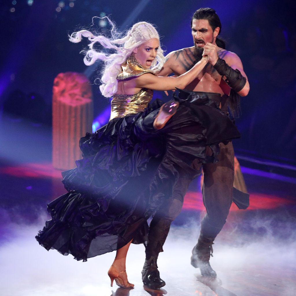 Isabel Edvardsson und Benjamin Piwko beim "Let's Dance"-Finale 2019
