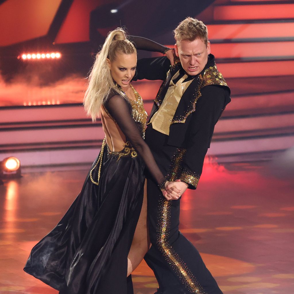 Isabel Edvardsson und Knossi bei "Let's Dance" im April 2023