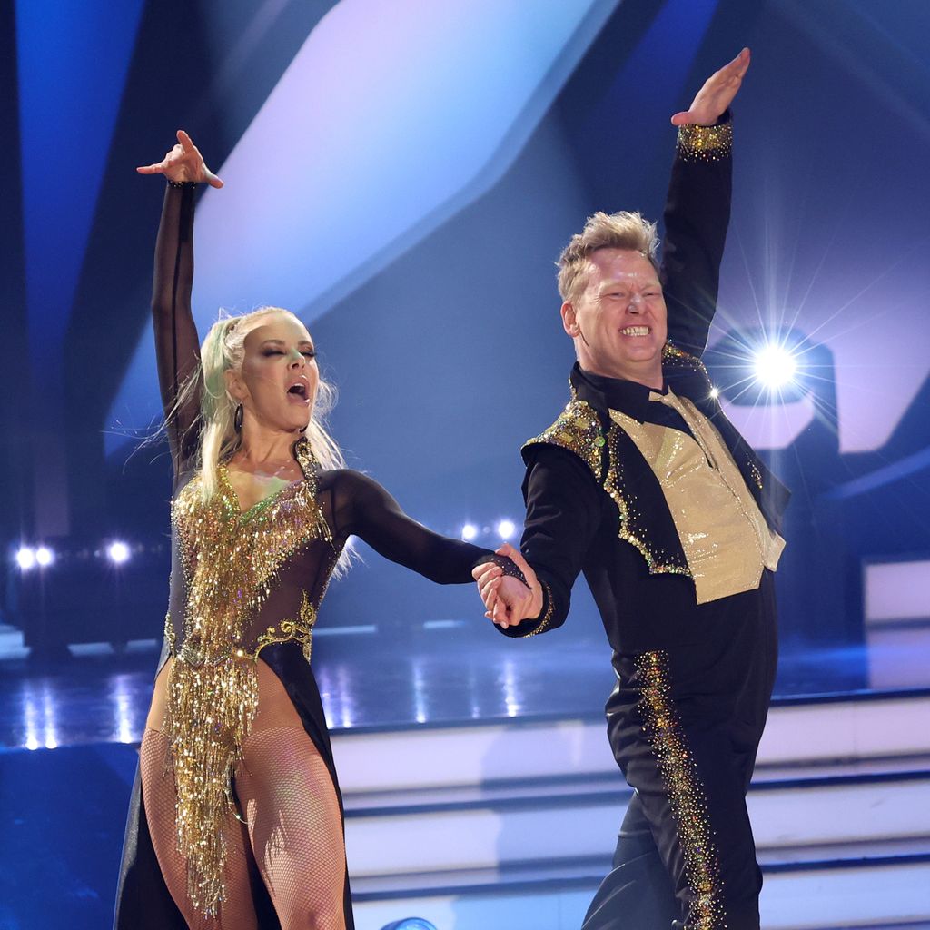 Isabel Edvardsson und Knossi bei "Let's Dance" im April 2023