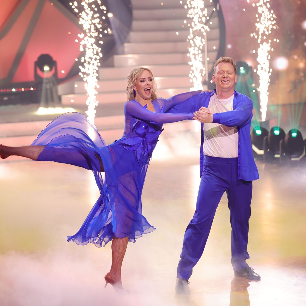 Isabel Edvardsson und Knossi bei "Let's Dance" 2023