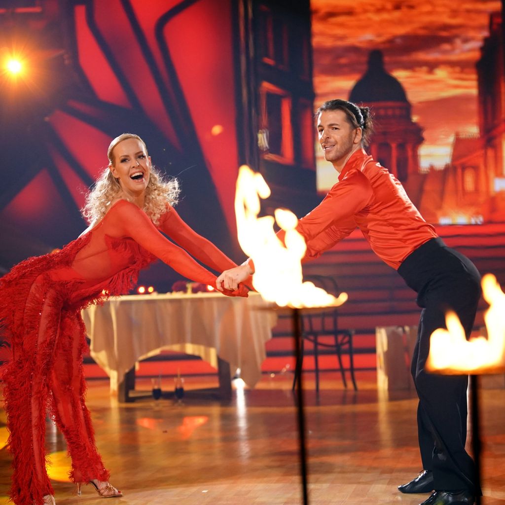 Isabel Edvardsson und Riccardo Basile, "Let's Dance"-Teilnehmer 2022