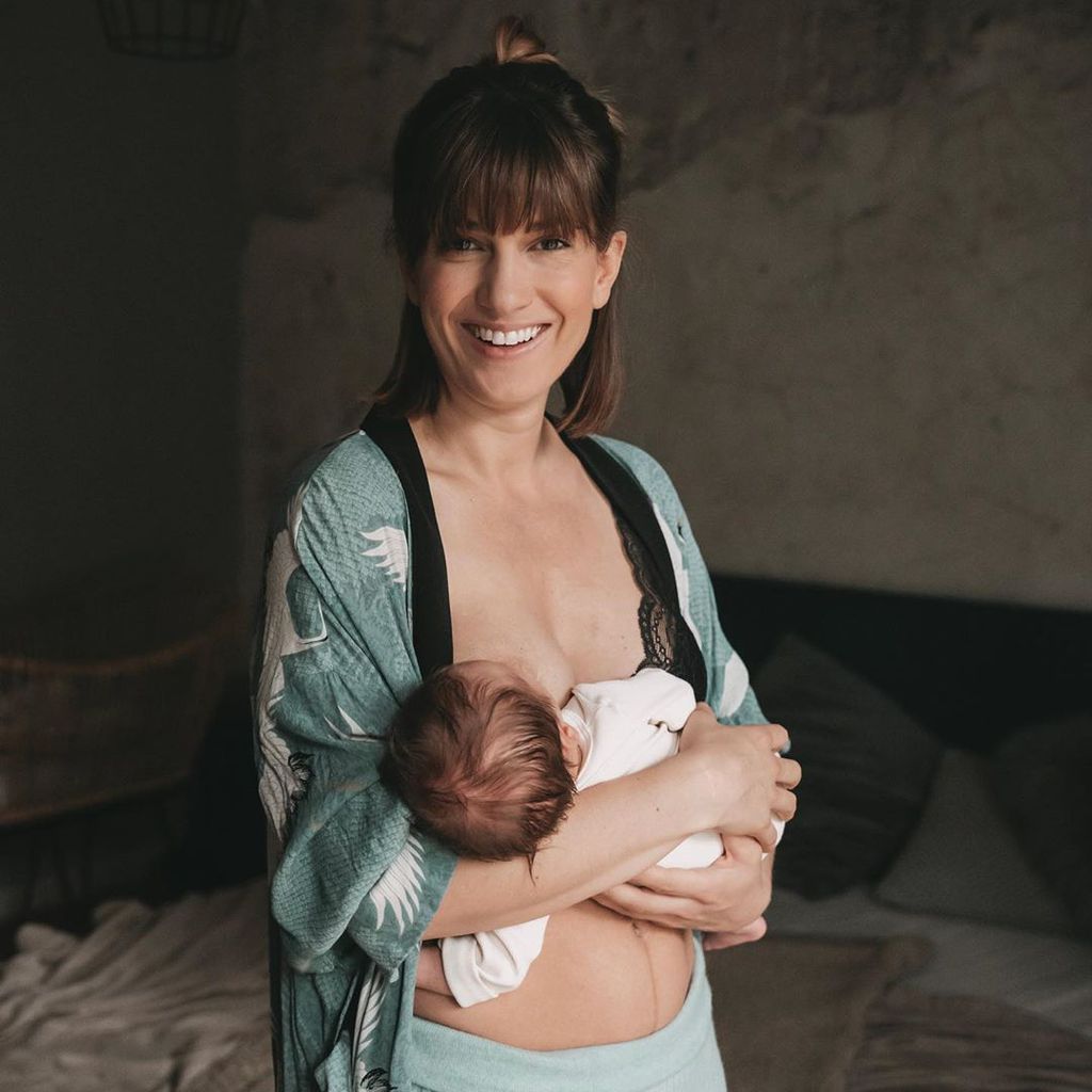 Isabell Horn mit ihrem Söhnchen Fritz