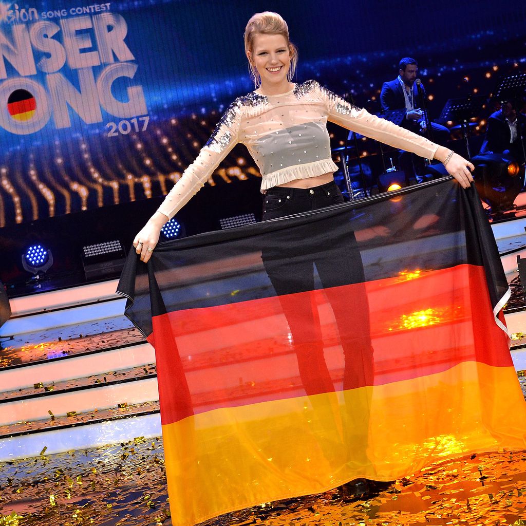 Isabella "Levina" Lueen nach dem ESC-Vorentscheid in Köln