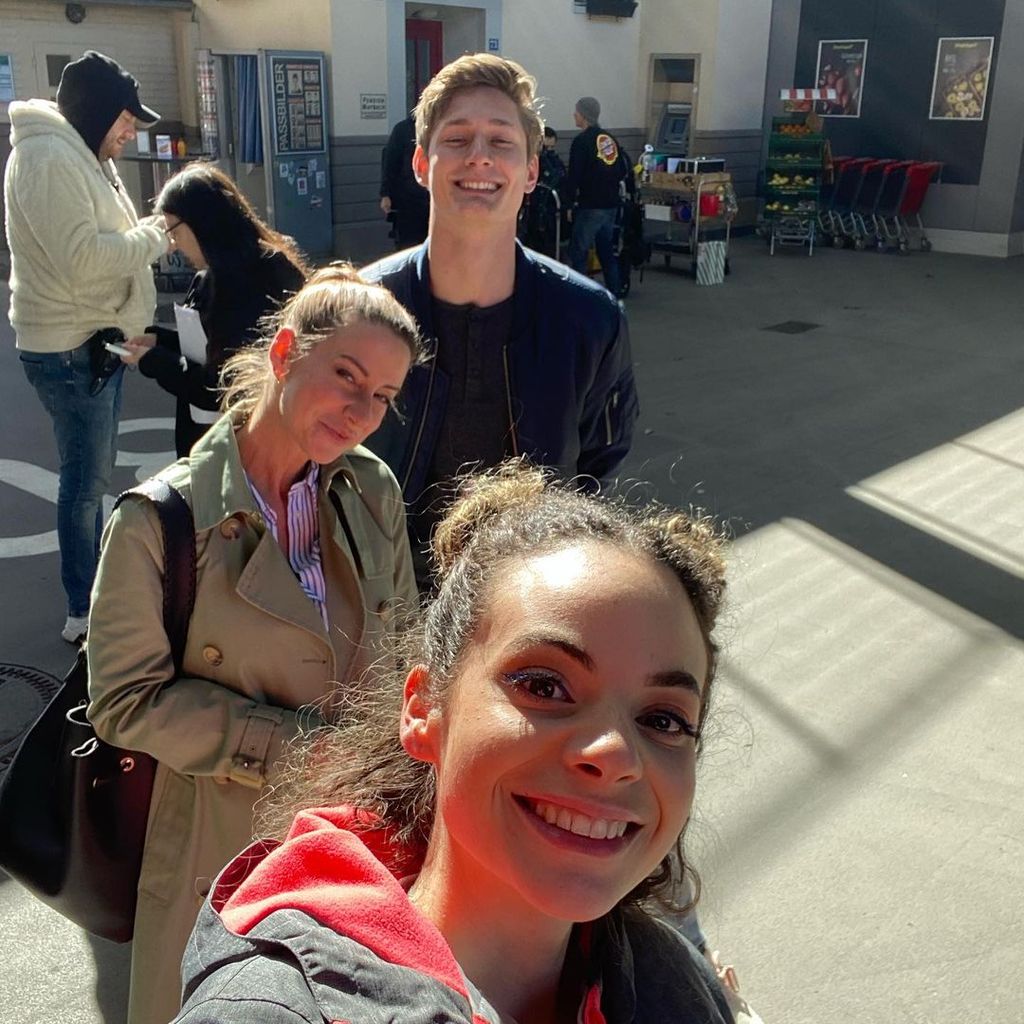 Isabelle Geiss, Isabell Hertel und Yannik Meyer