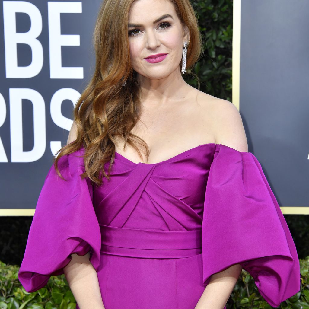 Isla Fisher bei den Golden Globes in Beverly Hills im Januar 2020