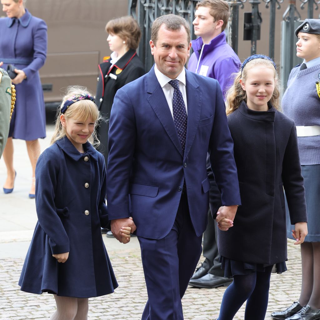 Isla Phillips, Peter Phillips und Savannah Phillips