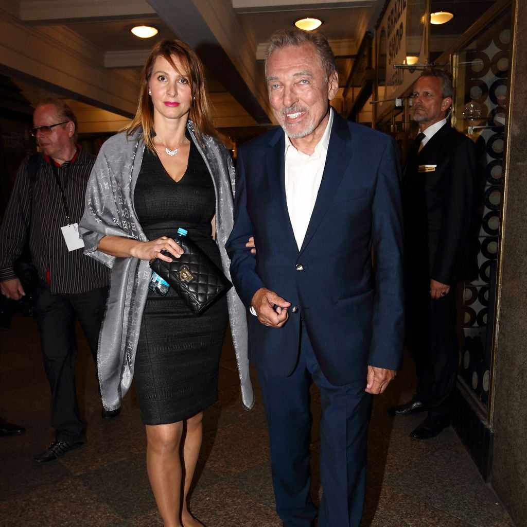 Ivana Gottova und Karel Gott in Prag, 2016