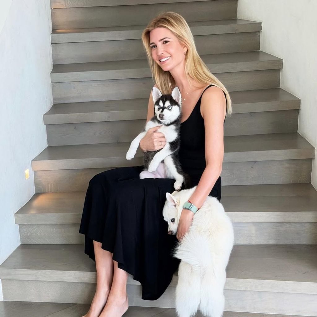 Ivanka Trump mit ihren Hunden, März 2026