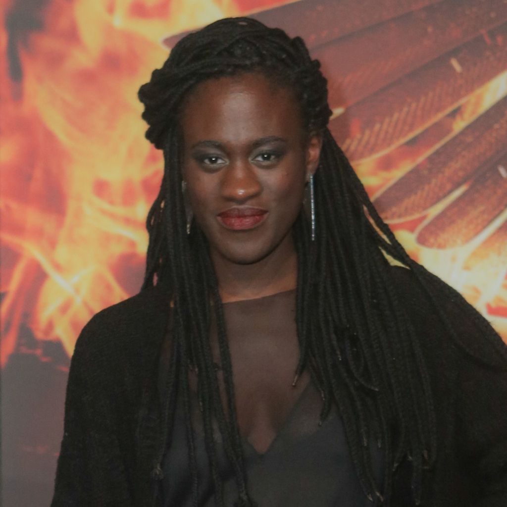 Ivy Quainoo bei der Premiere von "The Hunger Games: Mocking Jay Pt. I" in Berlin