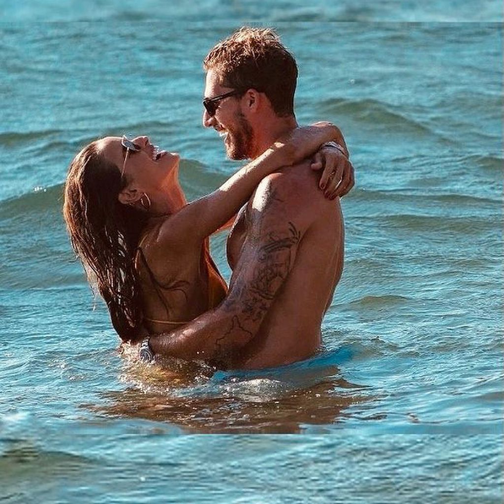 Izabel Goulart und Kevin Trapp im Februar 2021