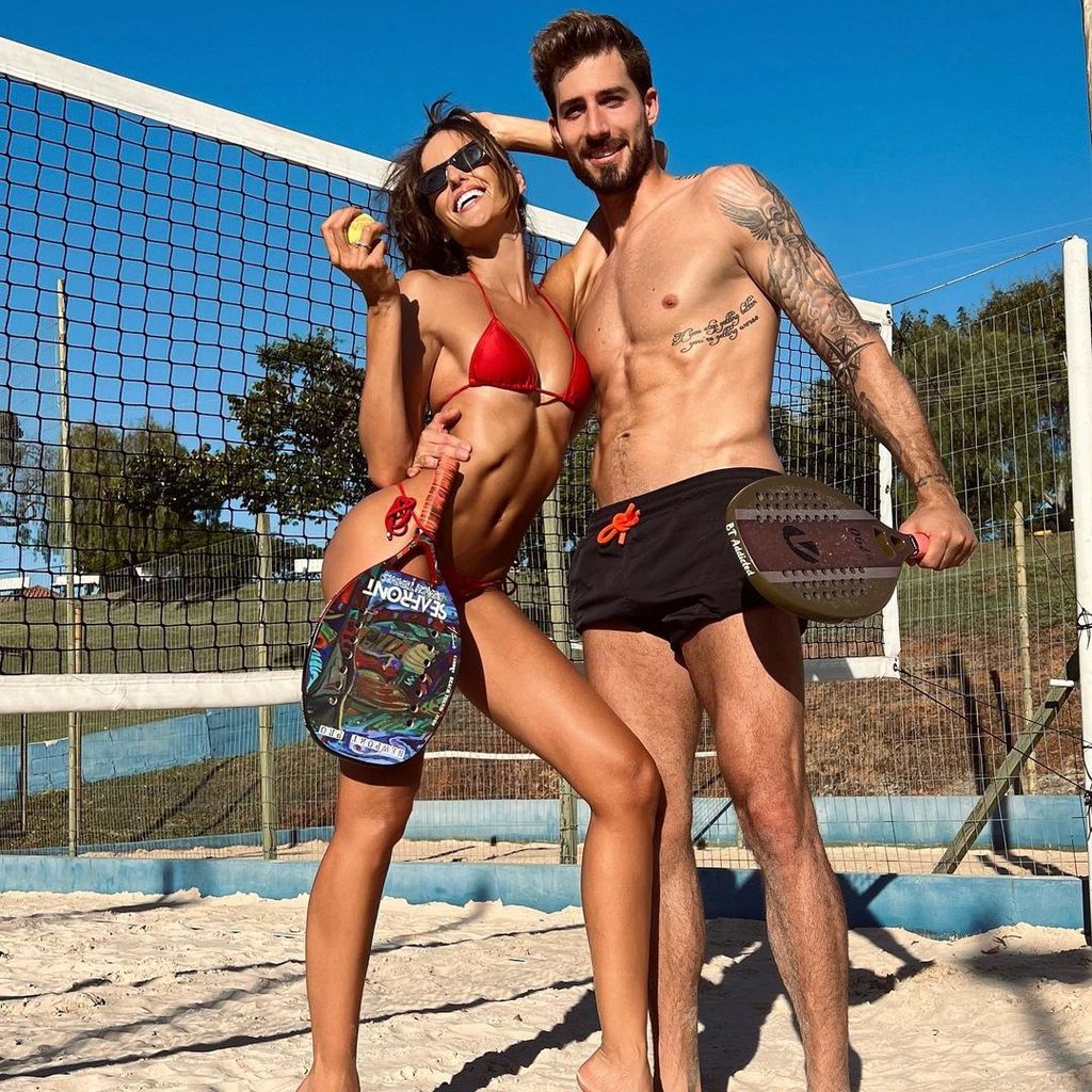 Izabel Goulart und Kevin Trapp im Juli 2022