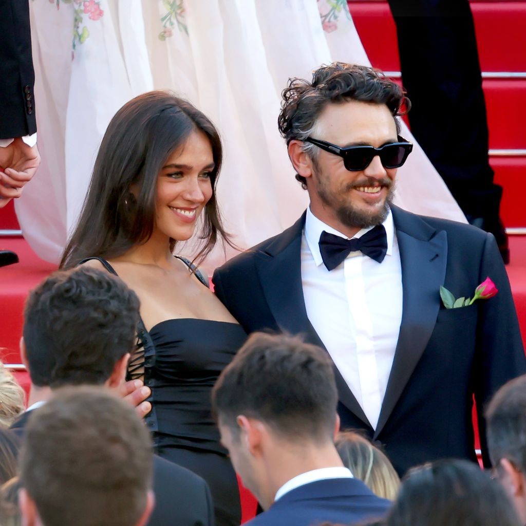 Izabel Pakzad und James Franco, Cannes 2024