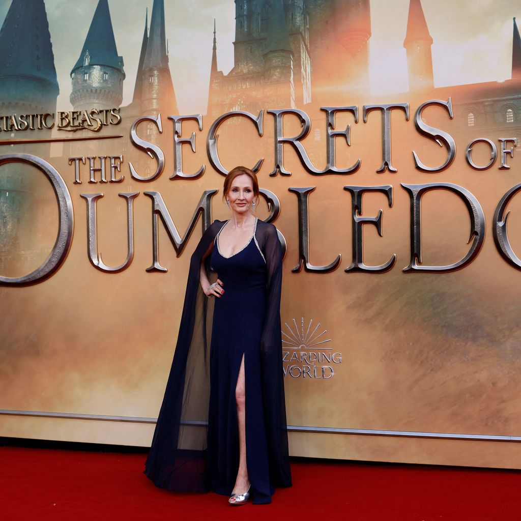 J.K. Rowling bei der Premiere von "Fantastic Beasts: The Secret of Dumbledore"