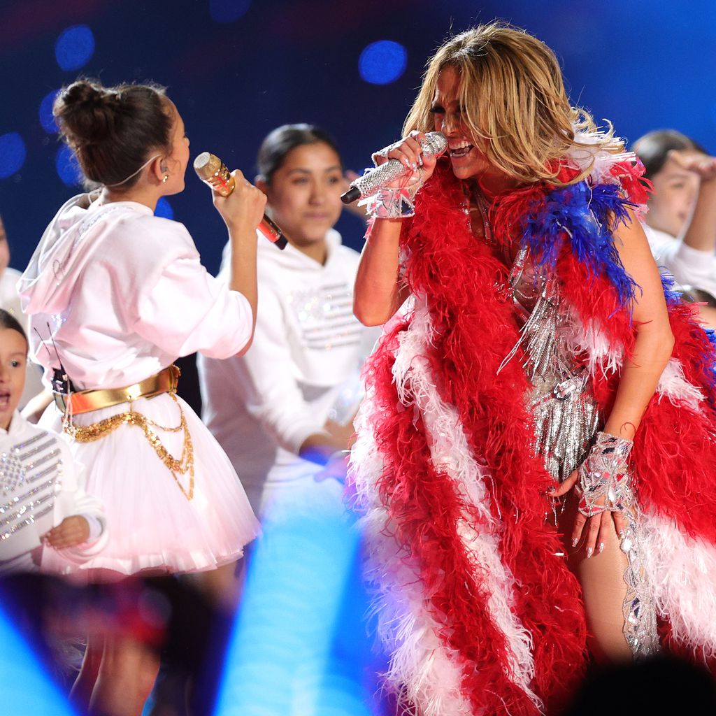 J.Lo mit ihrer Tochter Emme