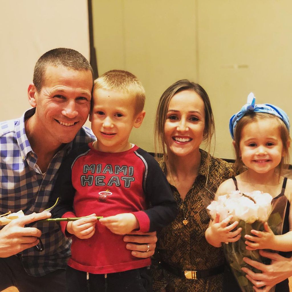 J.P. Rosenbaum und Ashley Hebert mit ihren gemeinsamen Kindern Fordham Rhys und Essex Reese