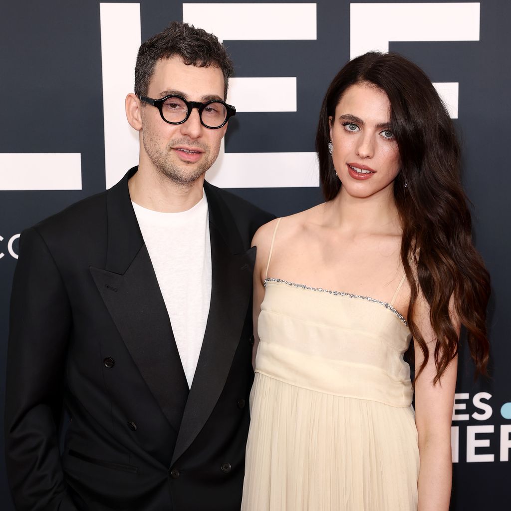 Jack Antonoff and Margaret Qualley, 2025