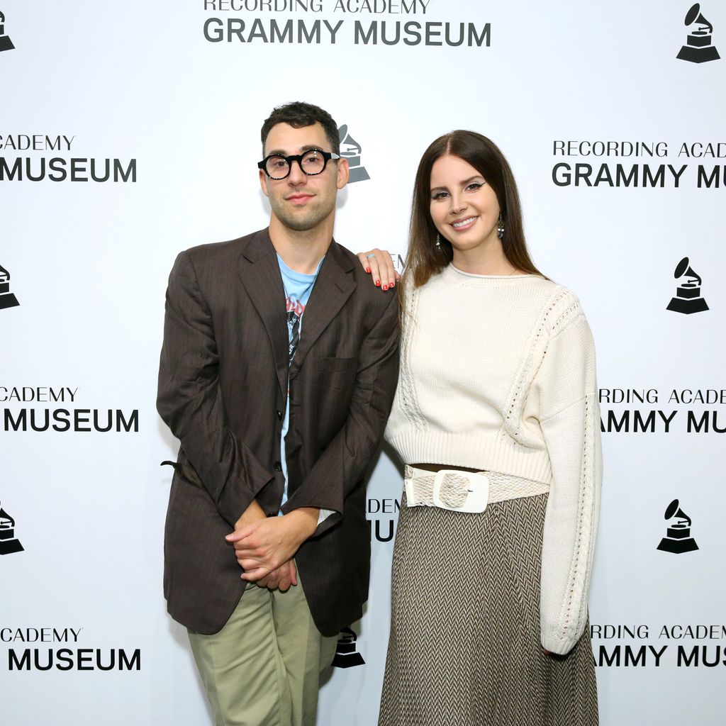 Jack Antonoff und Lana Del Rey im Grammy Museum