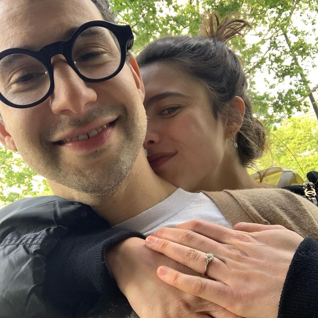 Jack Antonoff und Margaret Qualley im Mai 2022
