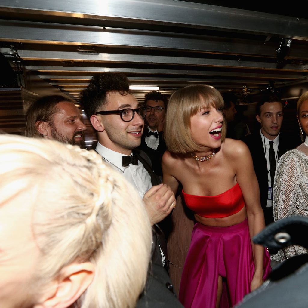 Jack Antonoff und Taylor Swift bei den Grammy Awards 2016